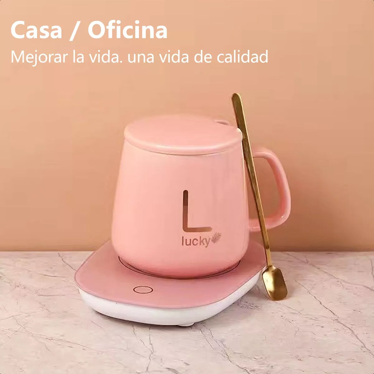 Taza Con Calentador Electrico